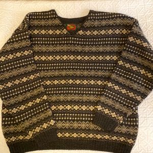 Alps fine apparel for Men British wool sweater